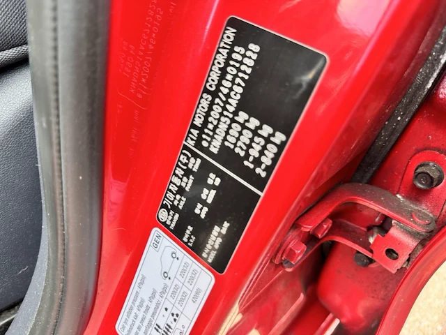 Kia rio hatchback rio 1.4 crdi lounge 90, 2011 - afbeelding 34 van  35