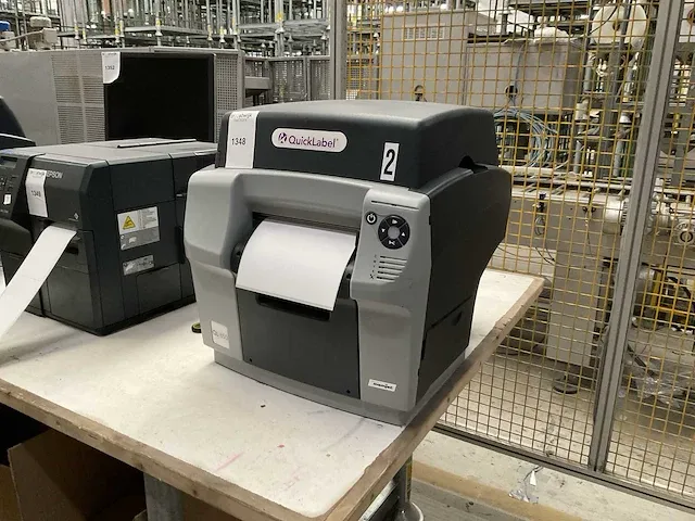 Kiaro quicklabel ql-850 kleuren labelprinter - afbeelding 1 van  4