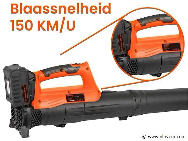 Kibani accu bladblazer 18v - afbeelding 3 van  6