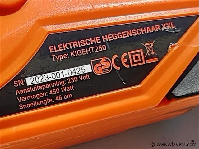 Kibani accu heggenschaar xxl - afbeelding 2 van  14