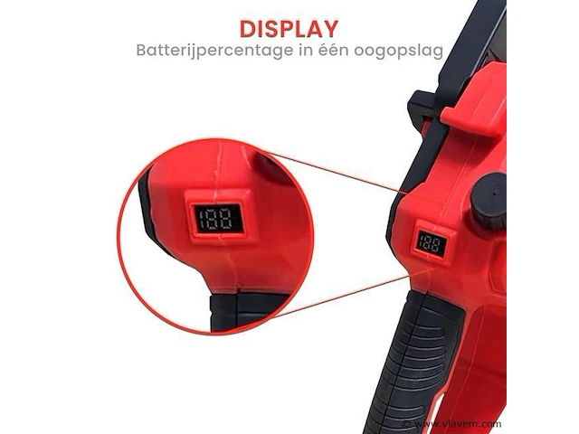 Kibani accu takkenzaag 20 volt - afbeelding 3 van  5