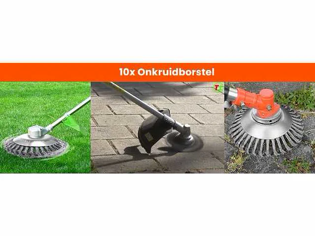 Kibani onkruidborstels - afbeelding 1 van  7