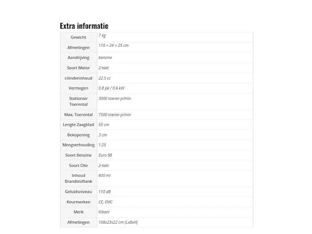 Kibani snoeigereedschap - afbeelding 11 van  18