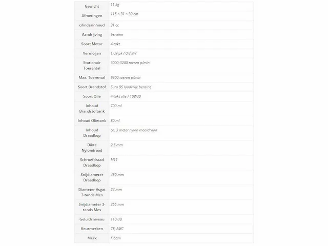 Kibani snoeigereedschap - afbeelding 10 van  19