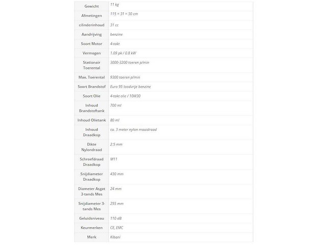 Kibani snoeigereedschap - afbeelding 10 van  19