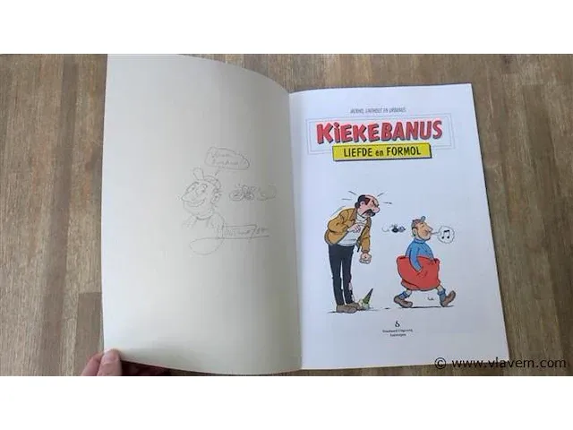 Kiekebanus gesigneerd - afbeelding 2 van  5