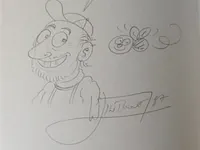 Kiekebanus gesigneerd - afbeelding 3 van  5