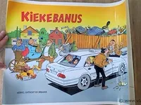 Kiekebanus poster - afbeelding 1 van  3