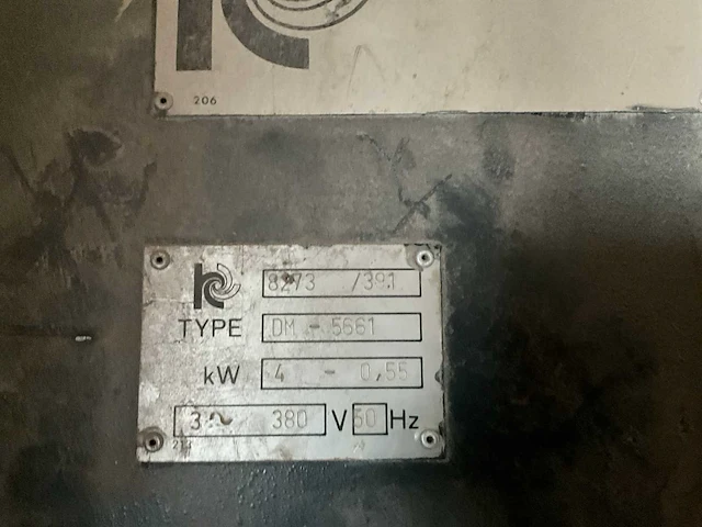 Kiekens dm - 5661 filterafzuiginstallatie - afbeelding 5 van  7