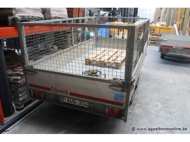Kiep aanhangwagen eduard, datum eerste inschrijving 09/12/2020, yc3eduard20117773, mtm 2700kg, keuring geldig to 06/01/2026, kenteken i + ii, gelijkvormigheidsattest - afbeelding 2 van  5