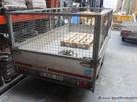 Kiep aanhangwagen eduard, datum eerste inschrijving 09/12/2020, yc3eduard20117773, mtm 2700kg, keuring geldig to 06/01/2026, kenteken i + ii, gelijkvormigheidsattest - afbeelding 2 van  5