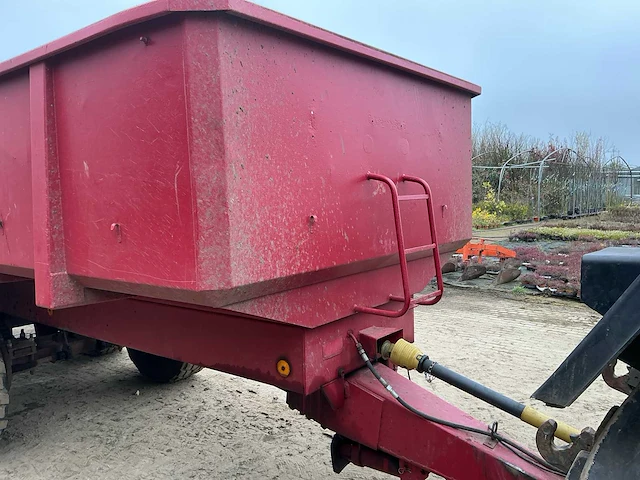 Kiepaanhanger - dubbelas - hydraulisch - zware uitvoering - afbeelding 5 van  26