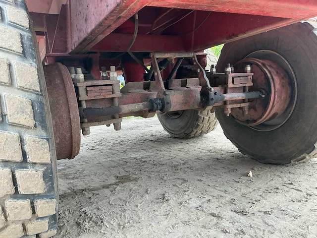 Kiepaanhanger - dubbelas - hydraulisch - zware uitvoering - afbeelding 8 van  26