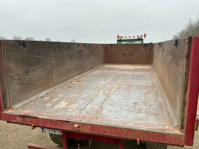 Kiepaanhanger - dubbelas - hydraulisch - zware uitvoering - afbeelding 10 van  26