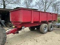 Kiepaanhanger - dubbelas - hydraulisch - zware uitvoering - afbeelding 12 van  26