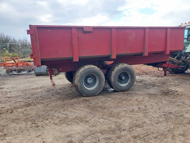 Kiepaanhanger - dubbelas - hydraulisch - zware uitvoering - afbeelding 20 van  26