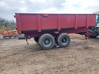 Kiepaanhanger - dubbelas - hydraulisch - zware uitvoering - afbeelding 20 van  26