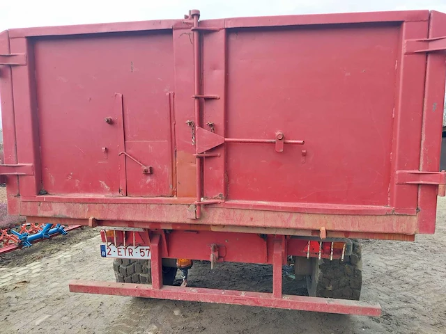 Kiepaanhanger - dubbelas - hydraulisch - zware uitvoering - afbeelding 23 van  26