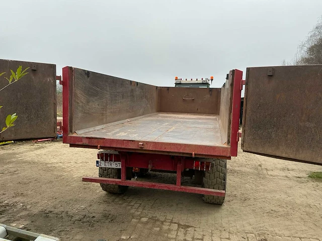 Kiepaanhanger - dubbelas - hydraulisch - zware uitvoering - afbeelding 26 van  26