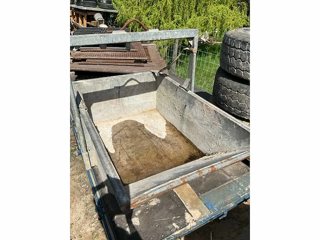Kiepbak/puinbak 1200 l. - afbeelding 2 van  8