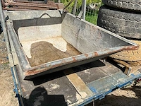 Kiepbak/puinbak 1200 l. - afbeelding 4 van  8