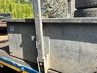 Kiepbak/puinbak 1200 l. - afbeelding 5 van  8