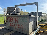Kiepbak/puinbak 1200 l. - afbeelding 8 van  8