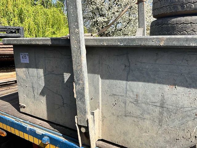 Kiepbak/puinbak 1200 l. - afbeelding 4 van  8