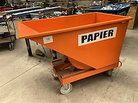 Kiepcontainer cam tippo 600 orange - afbeelding 1 van  7