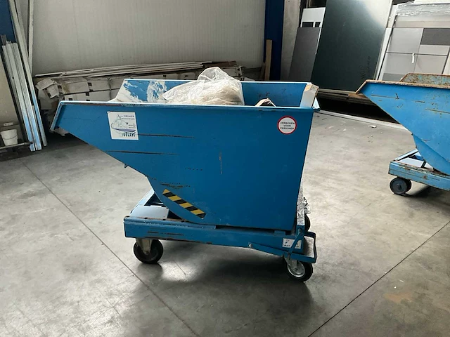 Kiepcontainer delaps tk600 - afbeelding 1 van  4