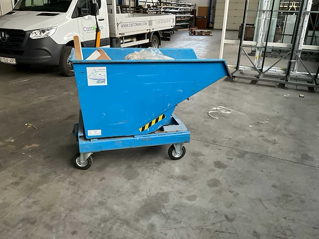Kiepcontainer delaps tk600 - afbeelding 2 van  4
