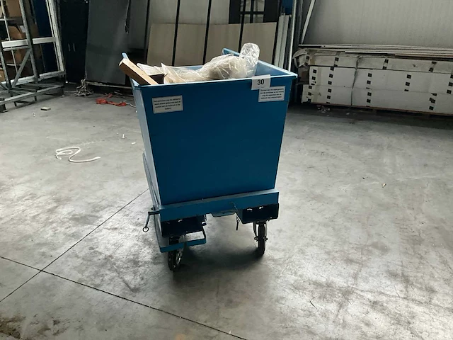 Kiepcontainer delaps tk600 - afbeelding 3 van  4