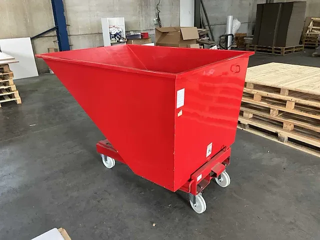 Kiepcontainer tilting skip 1100 - afbeelding 2 van  7