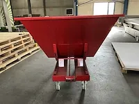 Kiepcontainer tilting skip 1100 - afbeelding 5 van  7