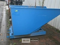Kiepcontainer voor heftruck - afbeelding 2 van  6