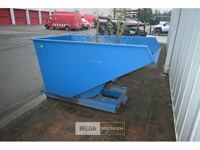 Kiepcontainer voor heftruck - afbeelding 3 van  6