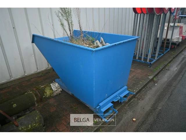 Kiepcontainer voor heftruck - afbeelding 6 van  6