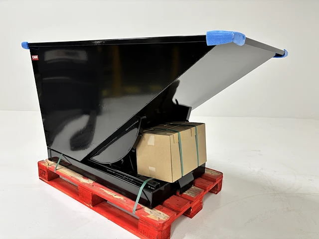 Kiepcontainer zelfkantelend 520l - 2000 kg - afbeelding 1 van  4