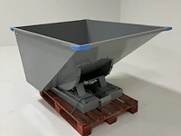 Kiepcontainer zelfkantelend 765l - 2000 kg - afbeelding 1 van  6