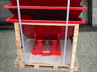 Kiepcontainer zelfkantelend 900l - afbeelding 9 van  10