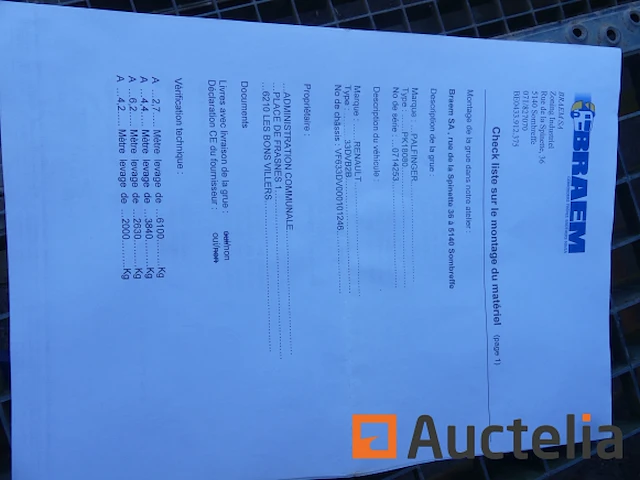 Kiepwagens met kraan renault 370 dci - afbeelding 13 van  48