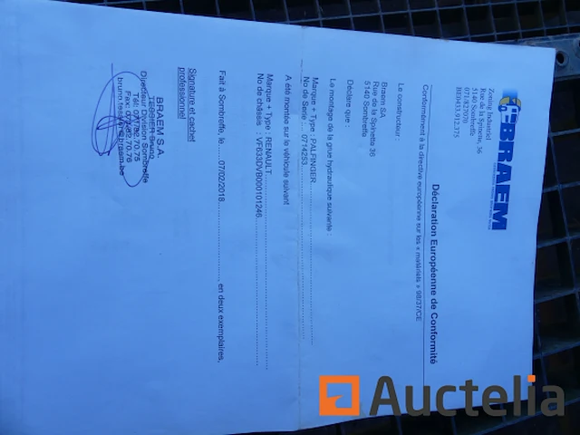 Kiepwagens met kraan renault 370 dci - afbeelding 42 van  48