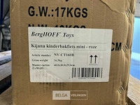 Kijana kinderbakfiets mini - roze - afbeelding 3 van  3