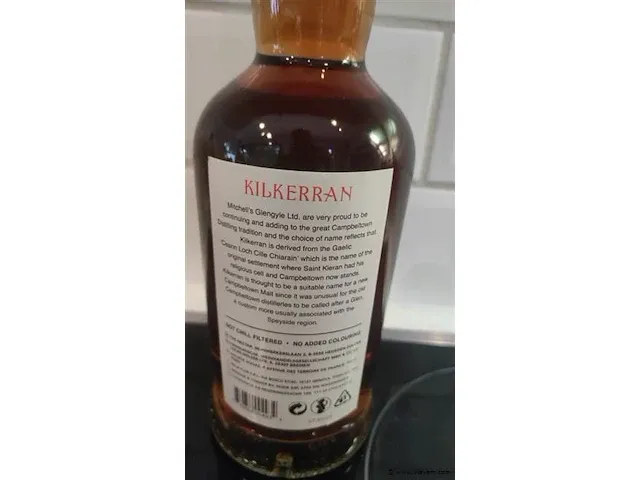 Kilkerran 8 single malt port 70cl - afbeelding 5 van  6