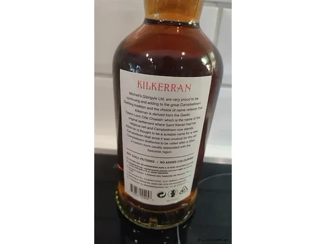 Kilkerran 8 single malt sherry 70cl - afbeelding 2 van  6