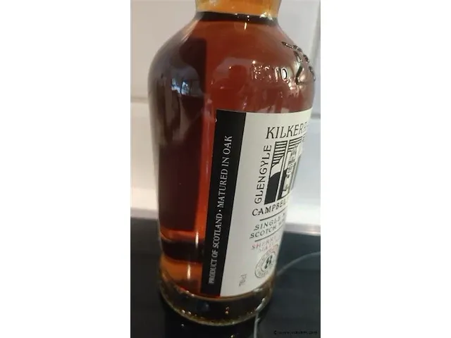 Kilkerran 8 single malt sherry 70cl - afbeelding 6 van  6