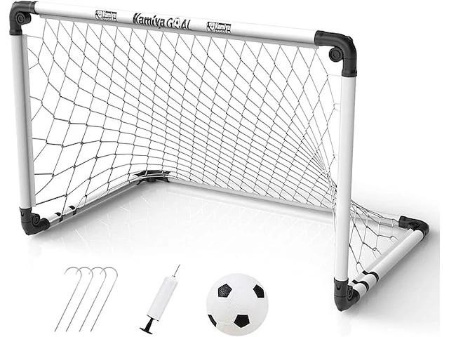Kimaya opvouwbaar voetbaldoel (5-in-1 set) - afbeelding 1 van  4