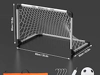 Kimaya opvouwbaar voetbaldoel (5-in-1 set) - afbeelding 2 van  4