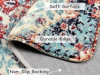 Kimode vintage vloerkleden voor de woonkamer 90 x 150 cm - afbeelding 3 van  4