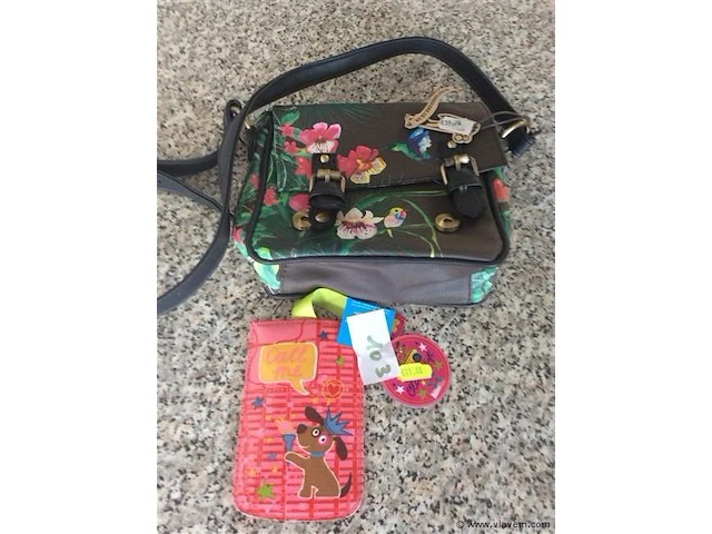 Kinder handtas + tasje mobiel - afbeelding 1 van  3